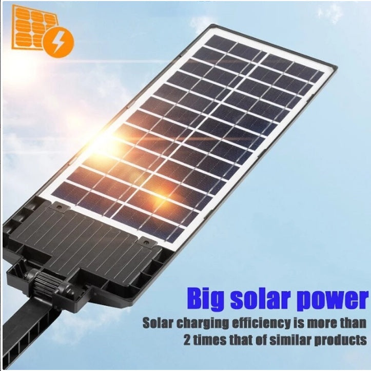 Commercial 504 LED Outdoor Dusk To Dawn Solar Street Light Road Lamp