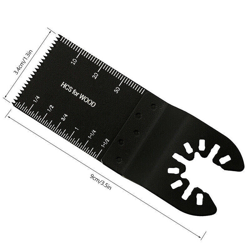 52PCS Oscillating Multi Tool Blade Saw Blades Wood Metal Cutter For Fein