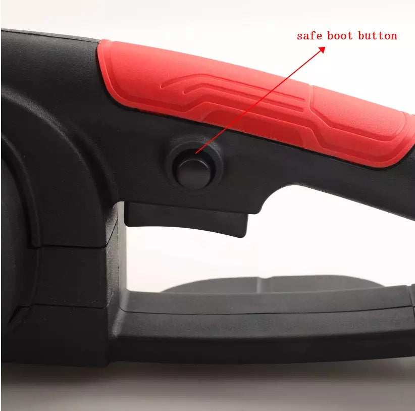 12in Electric Chainsaw Cordless Brushless Wood Cutter -3.0Ah Battery And Charger