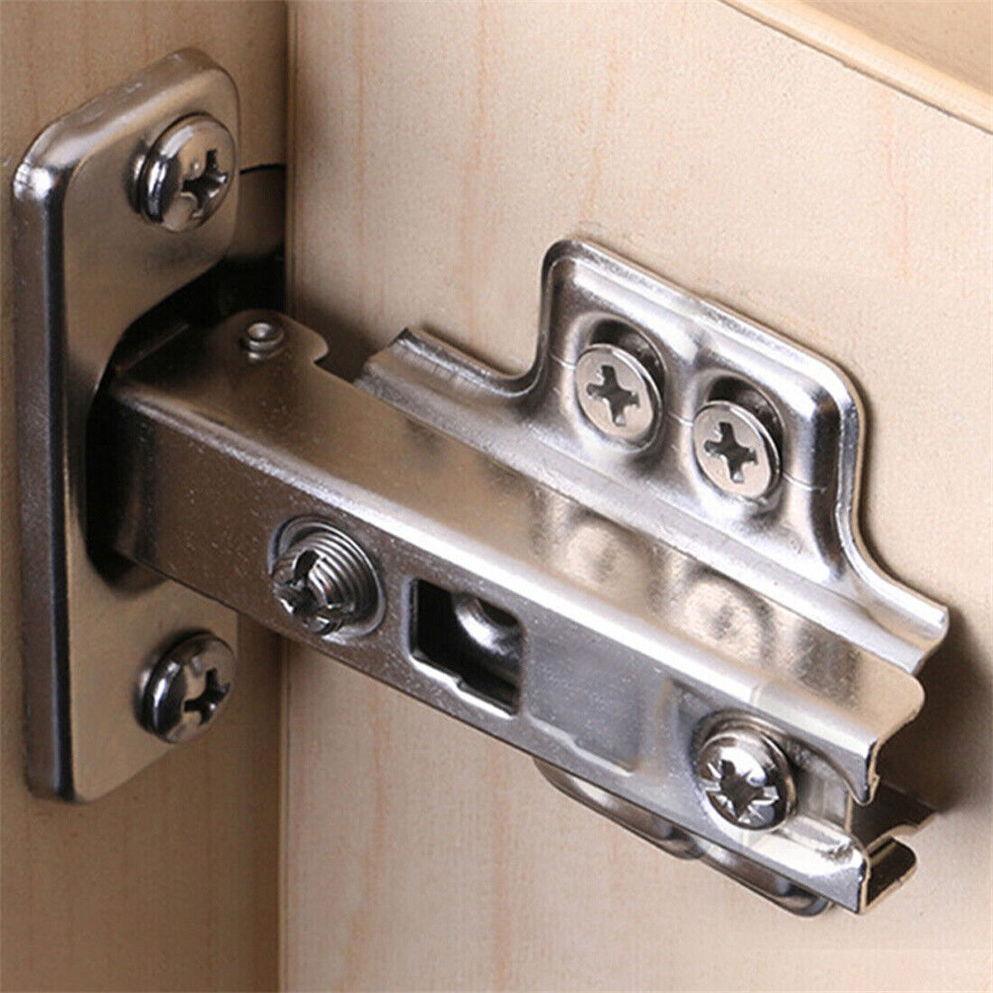 20PCS SOFT CLOSE 35mm KITCHEN CABINET CUPBOARD STANDARD DOOR HINGES NEW