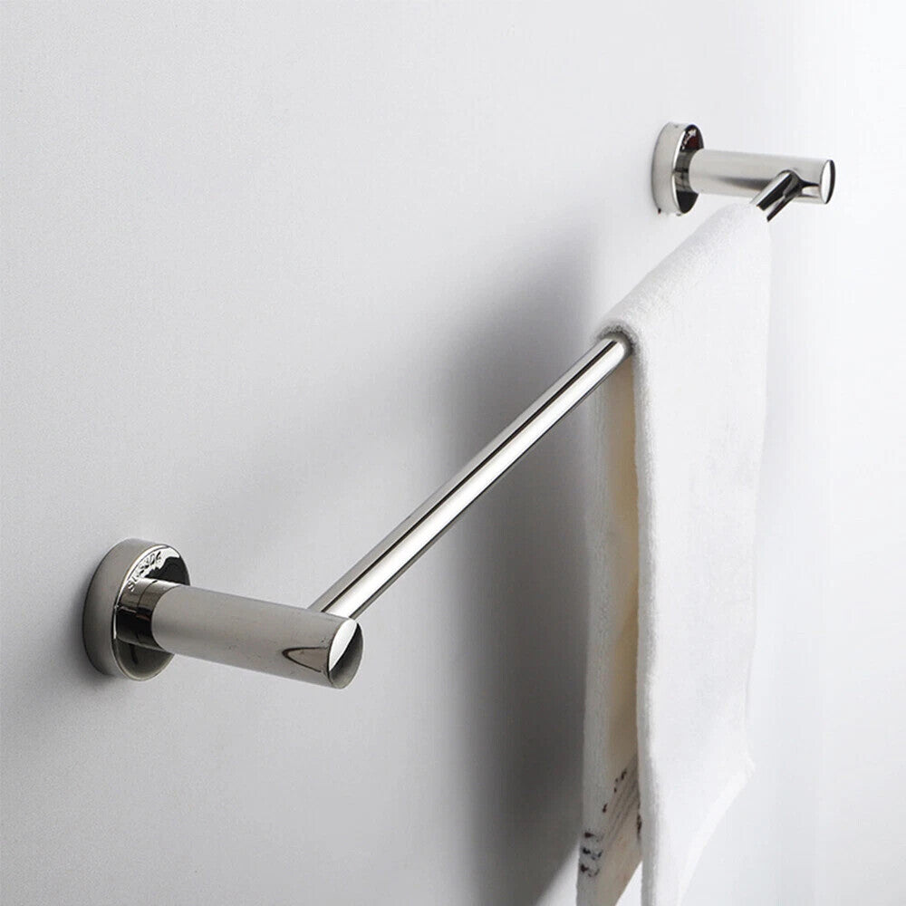 50cm 60cm Single Towel Bar Bracket Wall Mounted Towel Holder Bathroom Kitchen