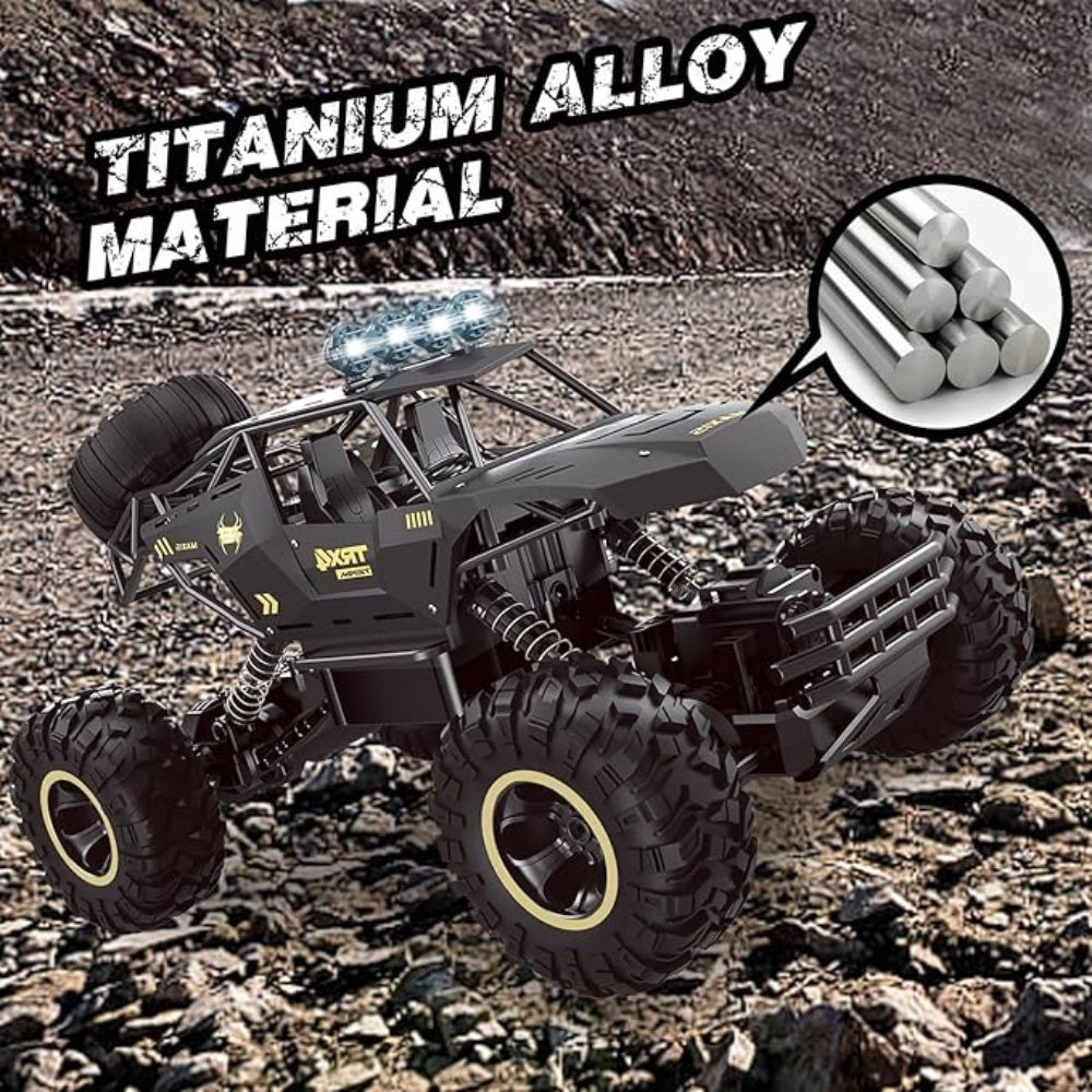 UK 4DRC Rc Car Rock Crawler Rechargeable Off Road Truck 4WD , Metal Shell LED Headlights RC Remote Control Off Road Car Truck,Logistics Is Randomly Sent By EVRI,DPD,Amazon Logistics,Royal Mail