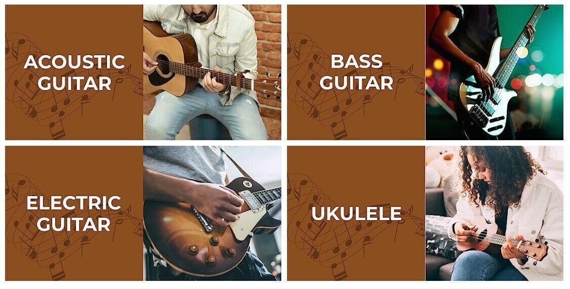 Capo Quick Change Guitar Capo Wooden With 5 Guitar Picks