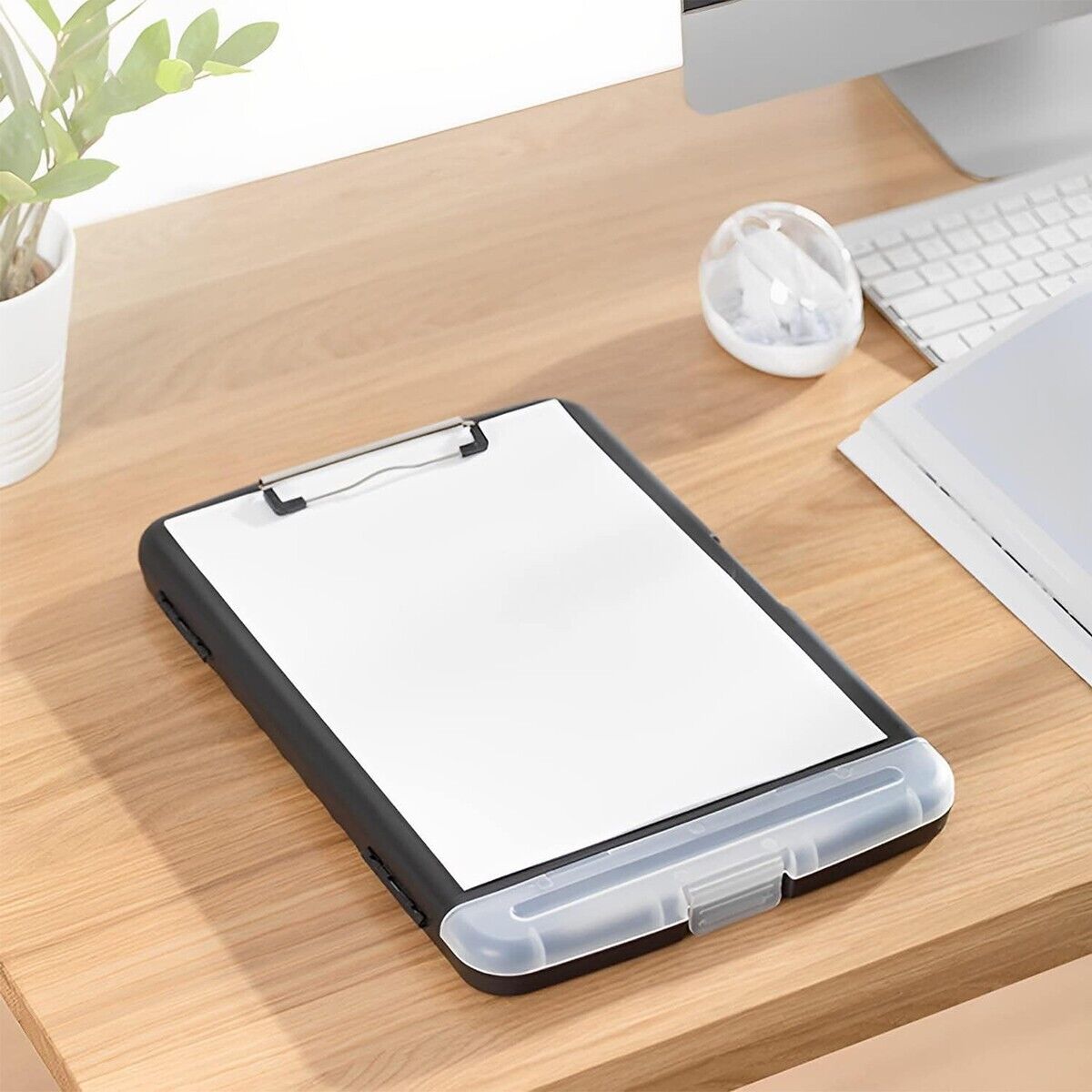 Clipboard With Storage Case Plastic A4 Clipboard Storage Box For School&office