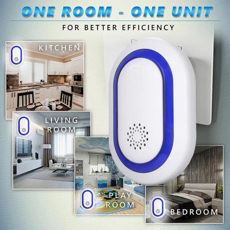 Ultrasonic Pest Insect Rodent Repeller Electronic Plug-In Mice Rat Cockroach Bug