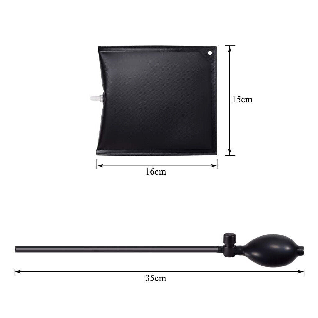 4x Air Bag Wedge Inflatable Auto Car Window Repair Lifter Alignment Level