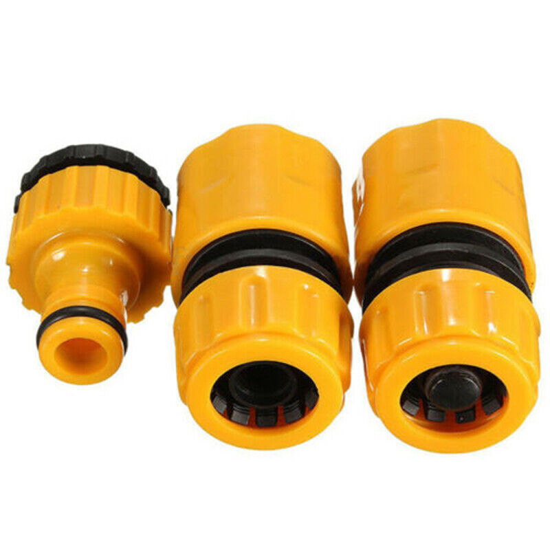 15M Flat Food Grade Water Hose Pipe Connector For Caravan, Motorhome Boat UK