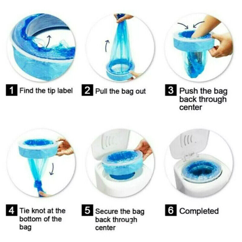 8pcs Nappy Disposal System Refill Cassettes Wrappers Bag Sacks Pack Bin Bags