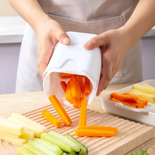 Potato Chopper Chipper Vegetable Cutter French Fries Maker Slicer Kitchen Tool
