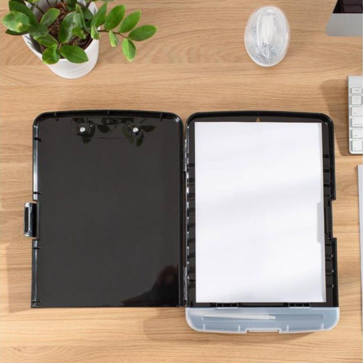 Clipboard With Storage Case Plastic A4 Clipboard Storage Box For School&office