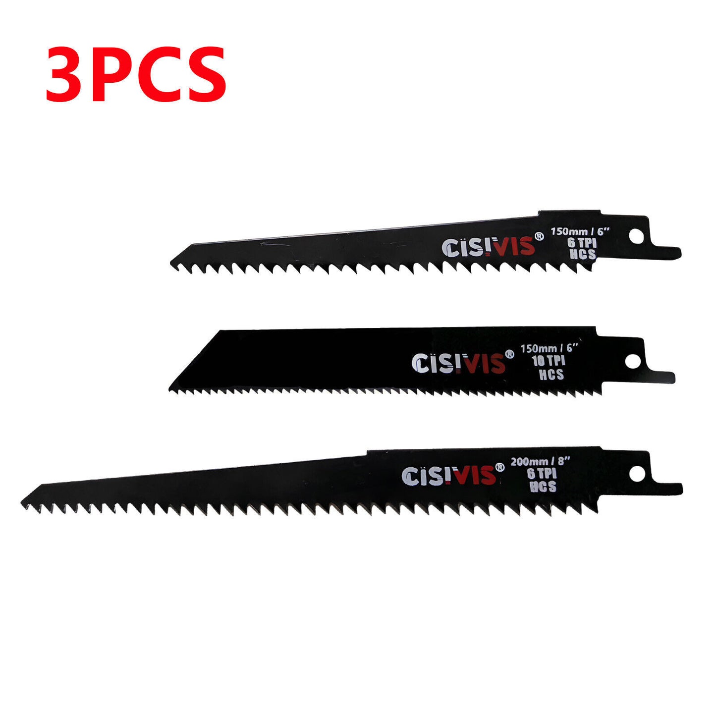 3 9PCS Reciprocating Sabre Saw Blades Set For Wood & Metal For Bosch Makita - UK