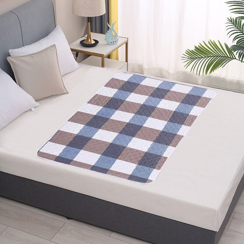 Reusable Incontinence Bed Pad Absorbent Washable Bed Mattress Protector 80X120cm