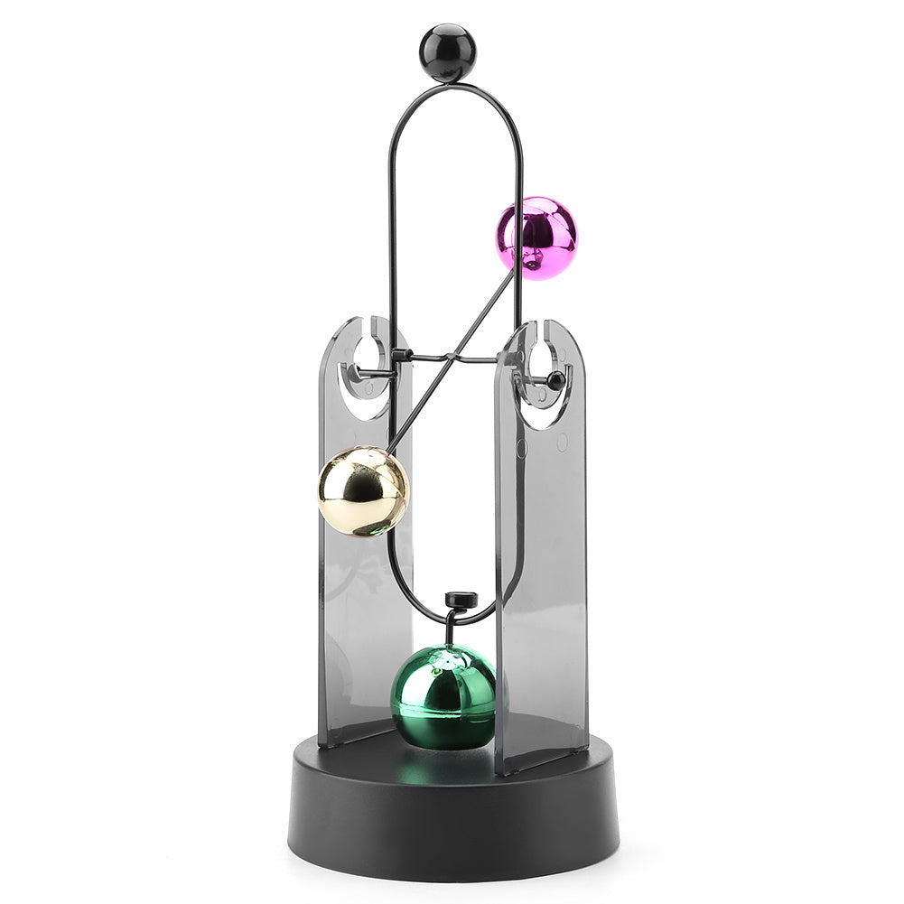 Electronic Shake Wiggle Device Perpetual Motion Swinging Kinetic Art Craft Desk Decoration