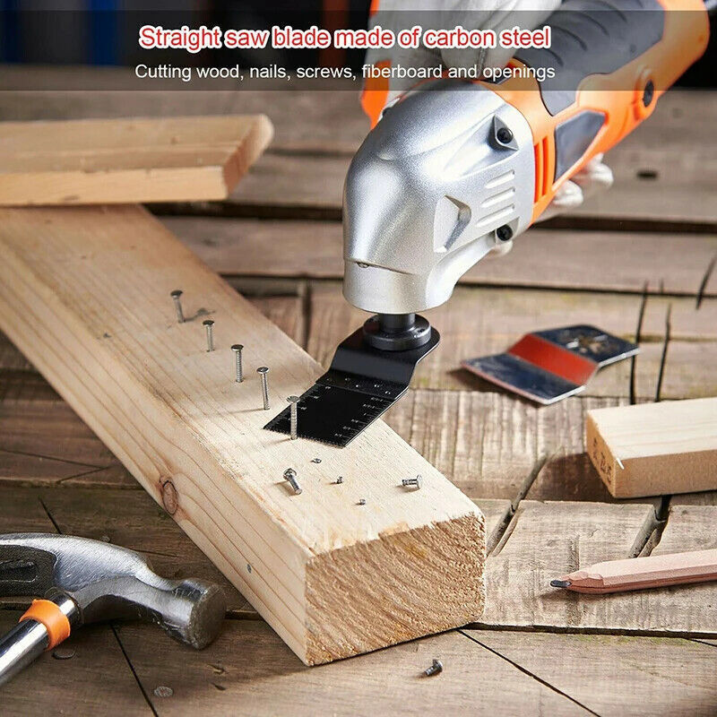 52PCS Oscillating Multi Tool Blade Saw Blades Wood Metal Cutter For  Fein