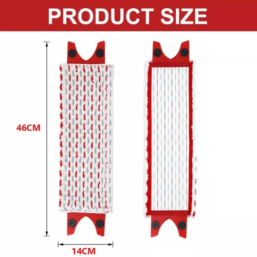1  2X For Vileda Ultramax 1-2 Spray Replacement Microfibre Pads Mop Head Refill