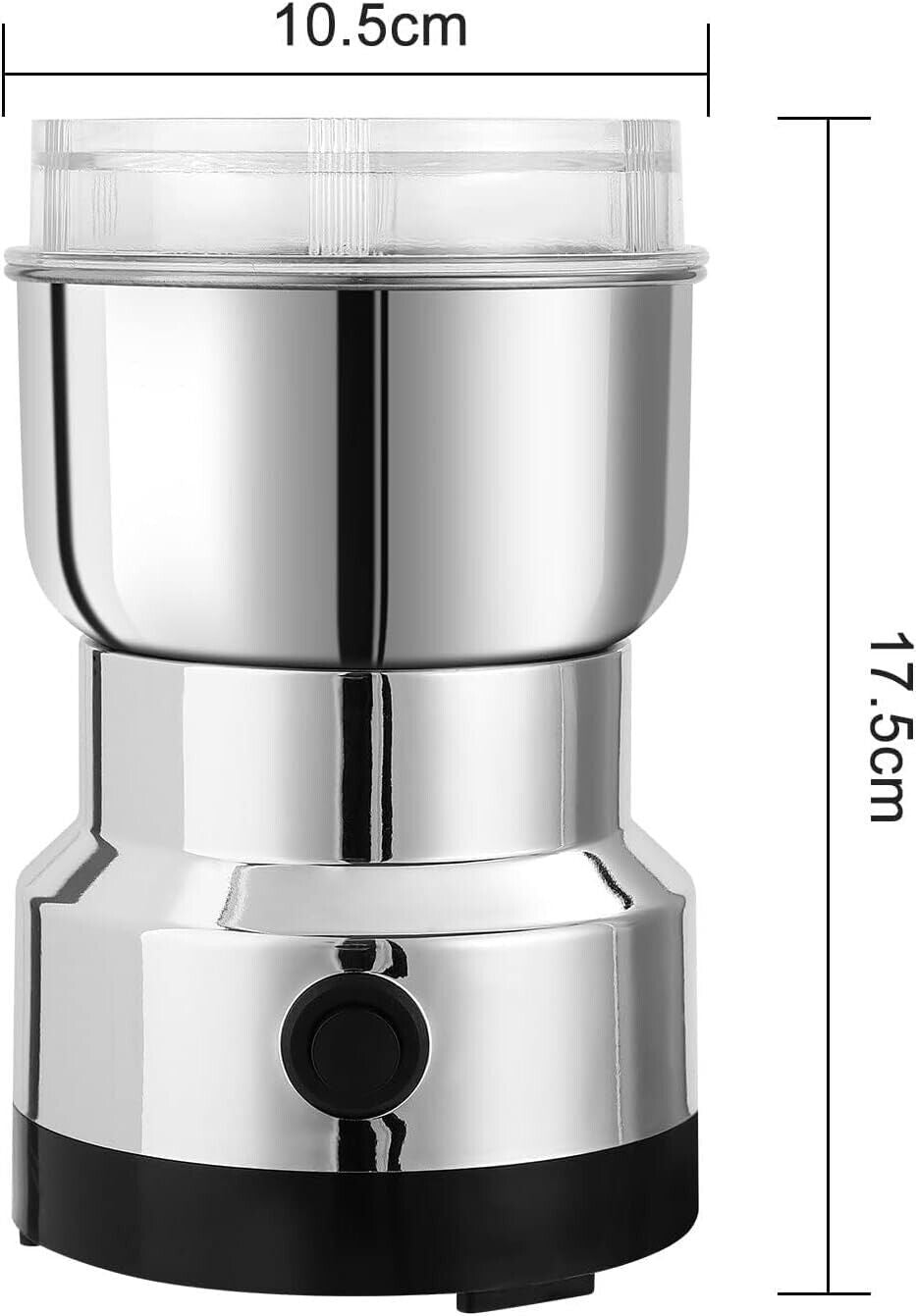 300W Electric Coffee Grinder Grinding Milling Bean Nut Spice Matte Blade Blender