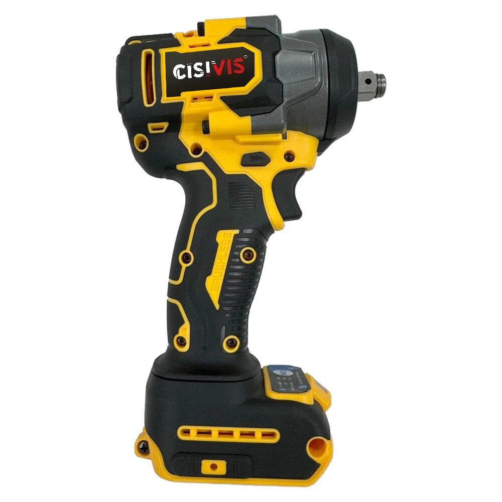 The Impact Wrench Has Two Electric And One Charging Legs
