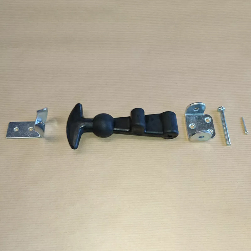 Rubber Bonnet Fastener 120mm Door Bonnet Catch Strap Rally Horsebox Trailer HGV.