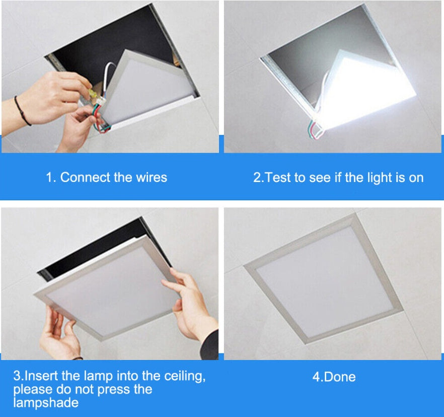LED PANEL LIGHT 600X600MM 48W WITH 3 YEAR WARRANTY COOL WHITE 6500K