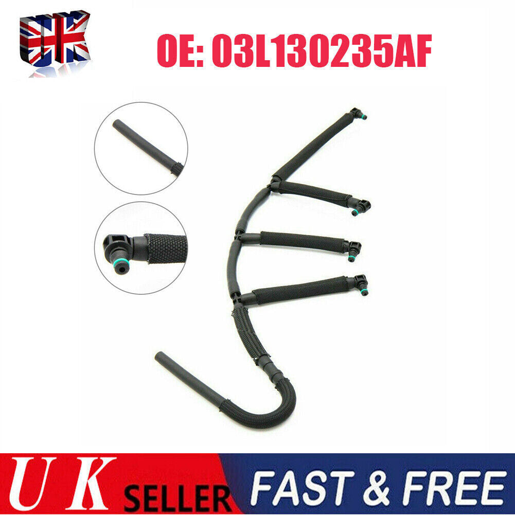 FOR 1.6 TDI  SEAT SKODA VW FUEL RETURN OVERFLOW LEAK OFF PIPE 03L130235AF