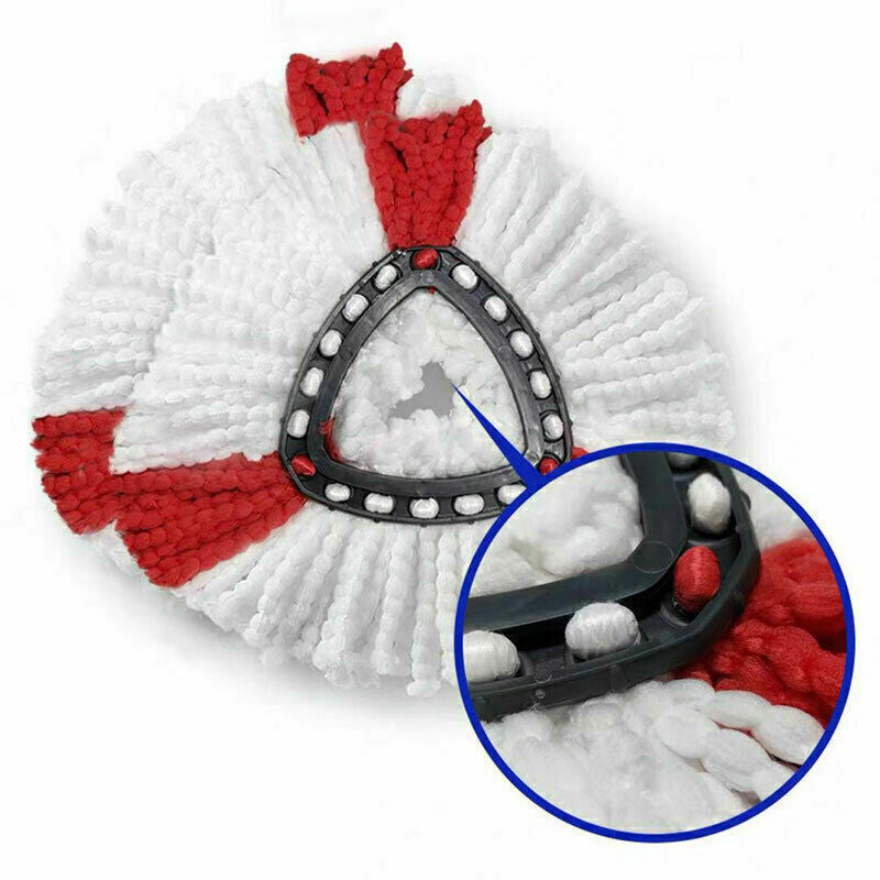 6x Replacement For Vileda Mop Heads Refill Turbo Microfibre Spin Mop Easy Wring