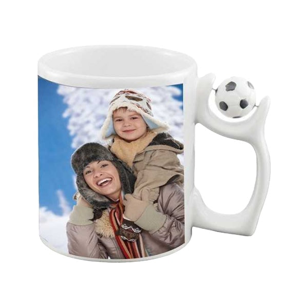 Custom Football Mug Personalized Soccer Cup With Photo And Team Logo Gift For Fans