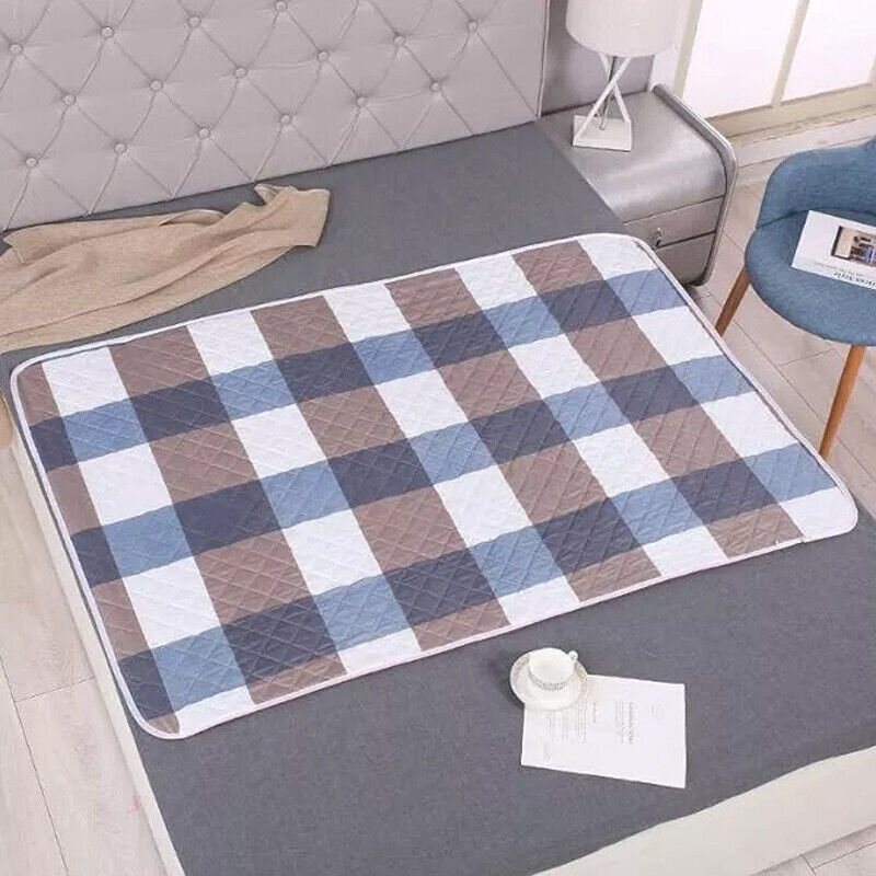 Reusable Incontinence Bed Pad Absorbent Washable Bed Mattress Protector 80X120cm