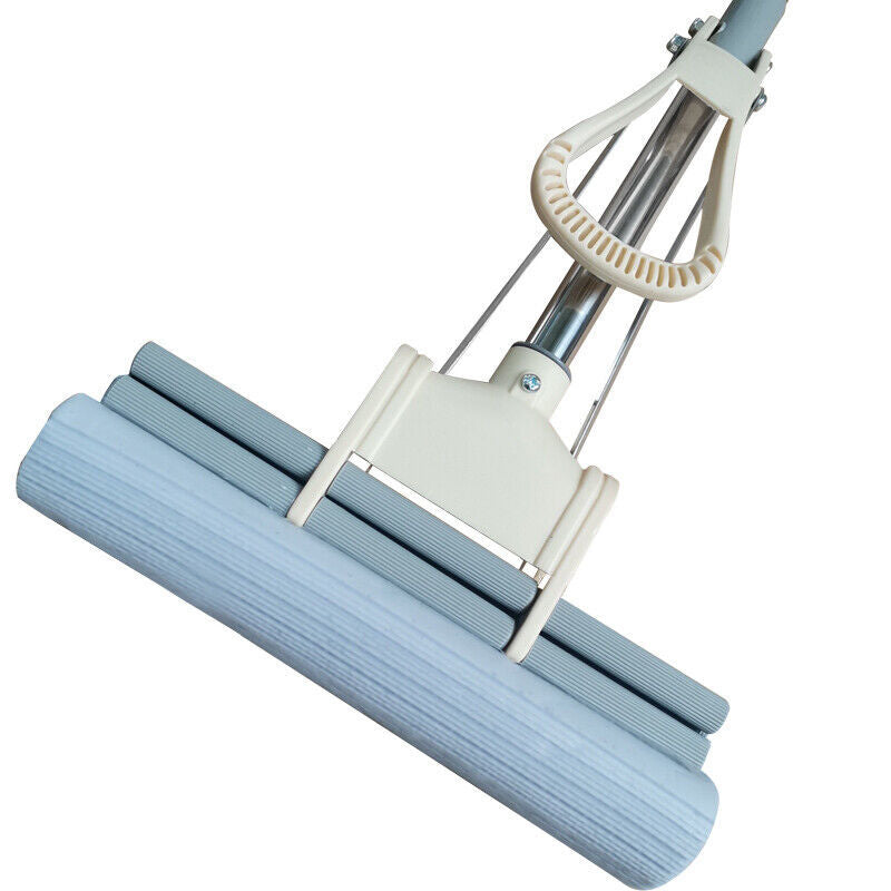 Sponge Mop Super Absorbent Squeegee Floor Mop Cleaning Telescopic Handle Head