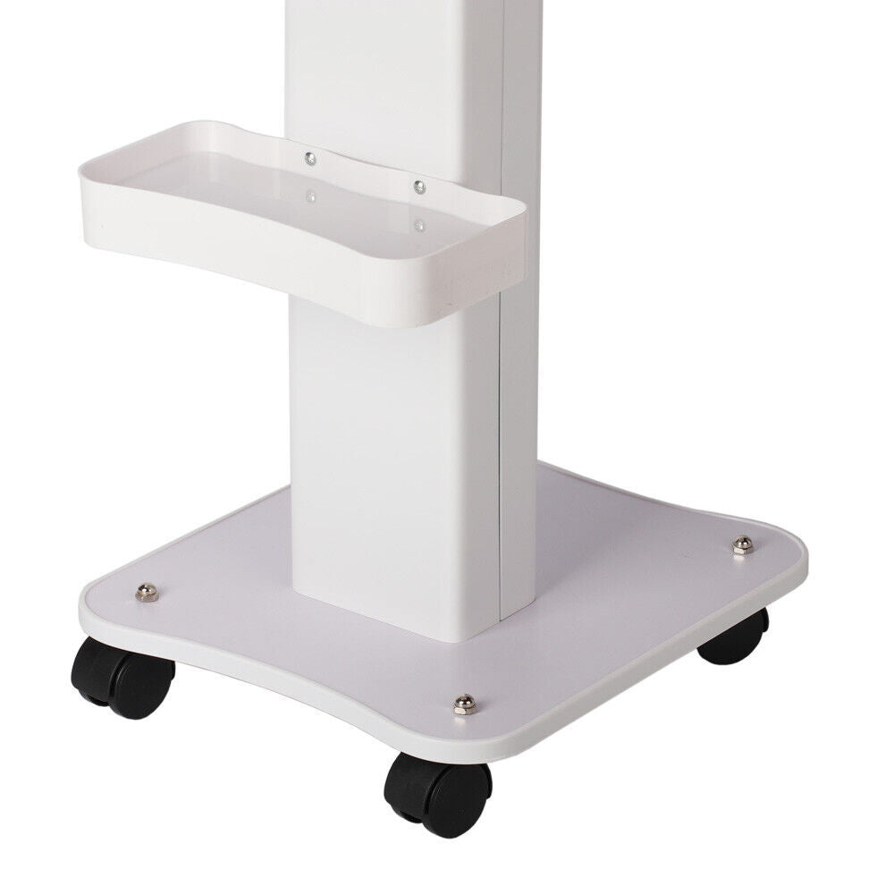 Heavy White Beauty Salon Trolley Stand SPA Salon Storage Cart Trolley UK