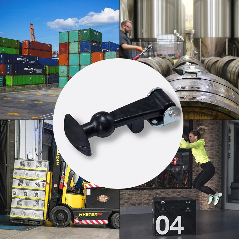 Rubber Bonnet Fastener 120mm Door Bonnet Catch Strap Rally Horsebox Trailer HGV.