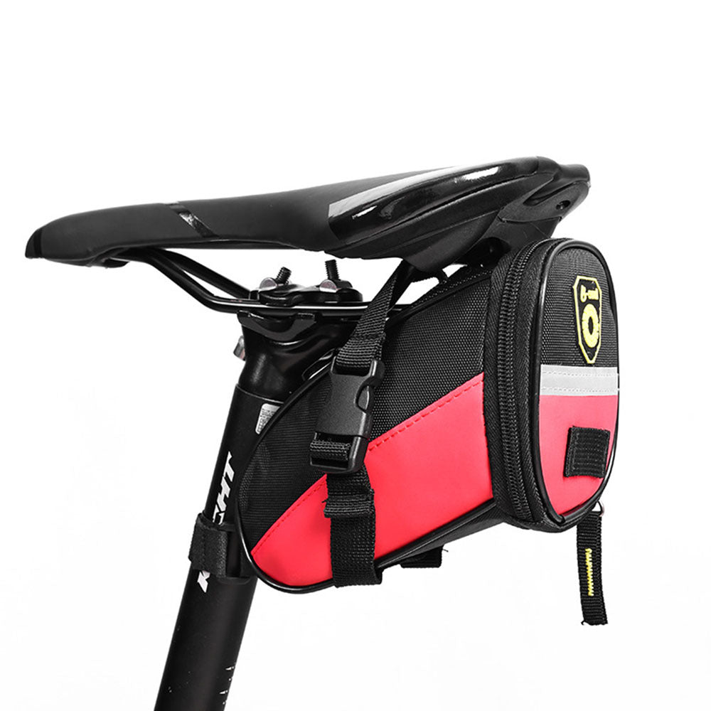 Waterproof Saddle Bag, Strap Mount Seat Pack, Bike Seat Bag, Bicycle Saddle Bag, Cycling Bag For Mountain Road Bikes
