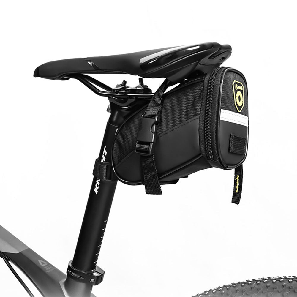 Waterproof Saddle Bag, Strap Mount Seat Pack, Bike Seat Bag, Bicycle Saddle Bag, Cycling Bag For Mountain Road Bikes