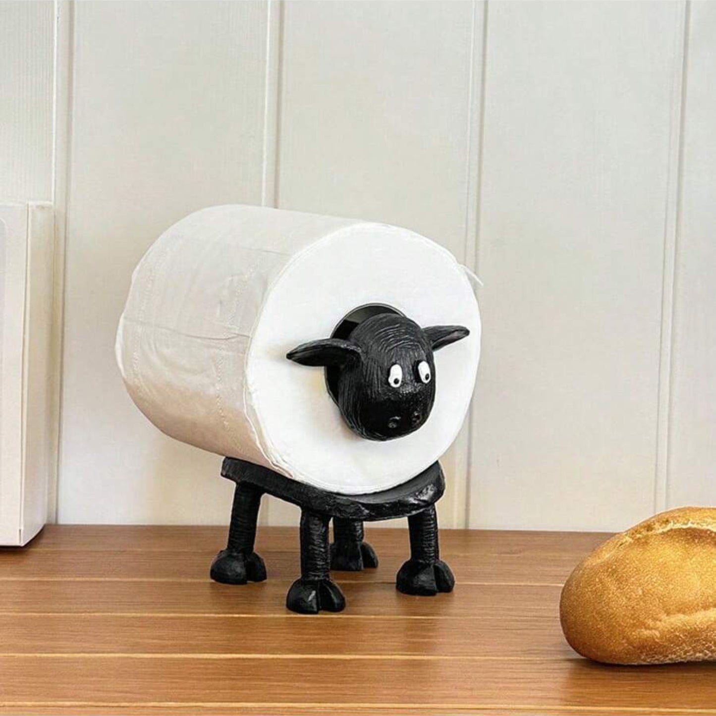 3Pcs FUNNY SHEEP TOILET PAPER HOLDER QUIRKY BATHROOM DECOR LOO ROLL STORAGE New