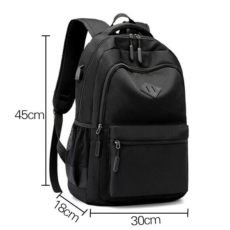 Men Women Boys Laptop Backpack Waterproof Large Mens Rucksack Travel School Bag