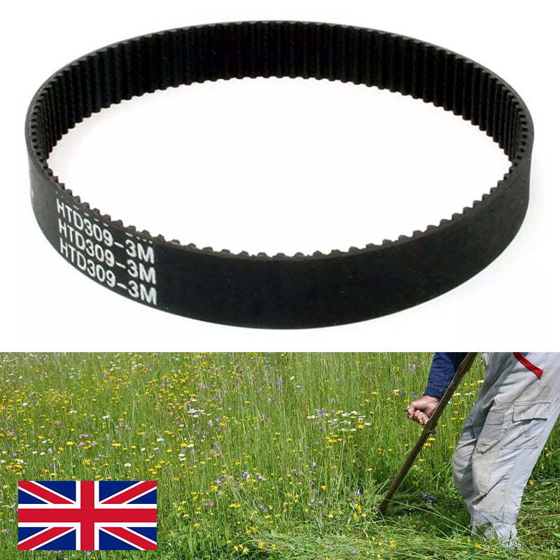 Replacement Toothed Drive Belt Fit MacAllister MGTP1000 Grass Trimmer 3M-309-13