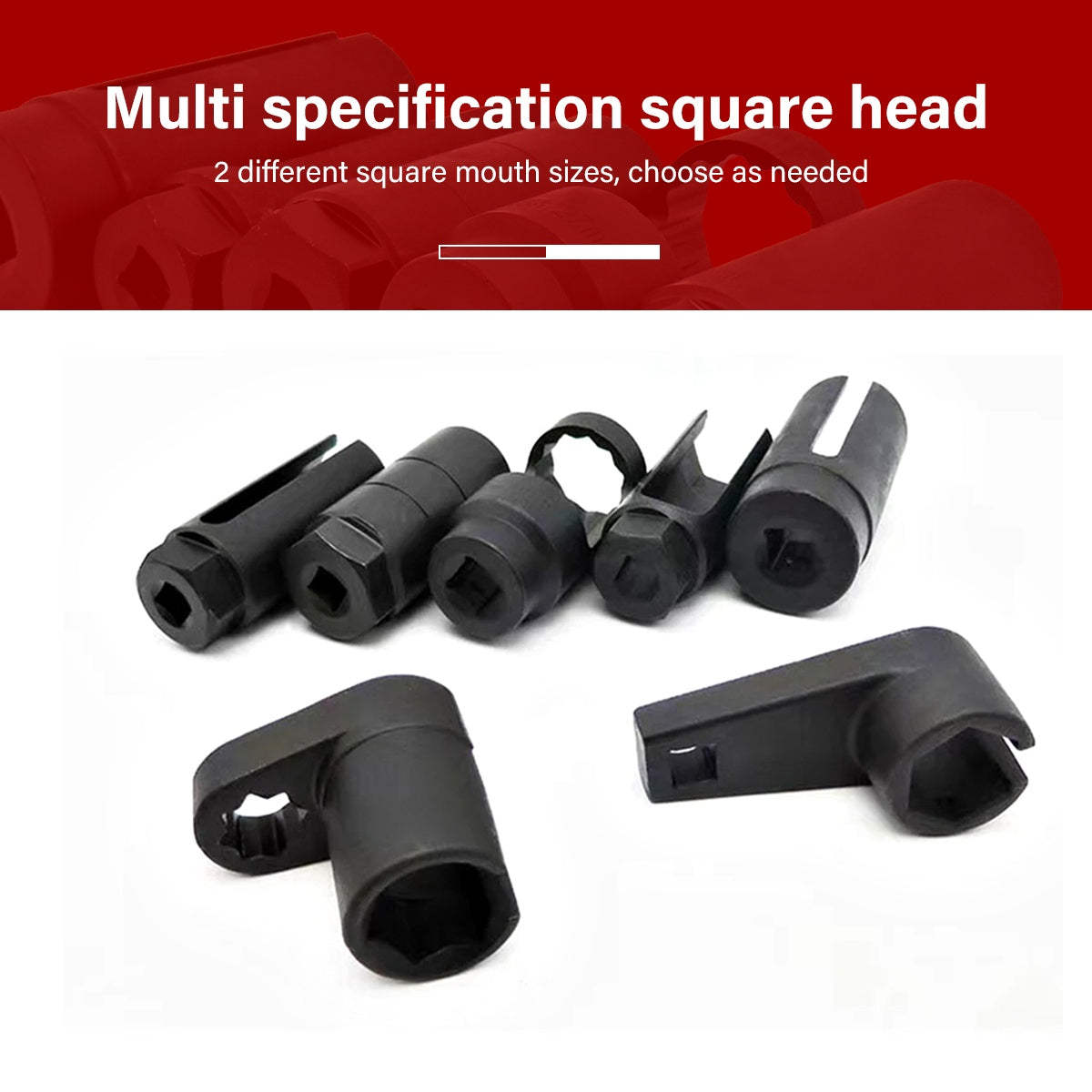 7x OXYGEN INJECTOR SENSOR SOCKET REMOVAL SET TOOL ENGINE 22MM27MM29MM 15-20