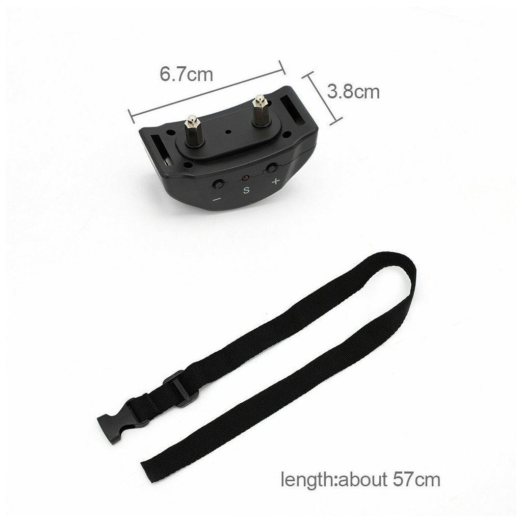 Dog Training Pet Collar Electric Anti E-Collar Shock Bark Barking Stop Control