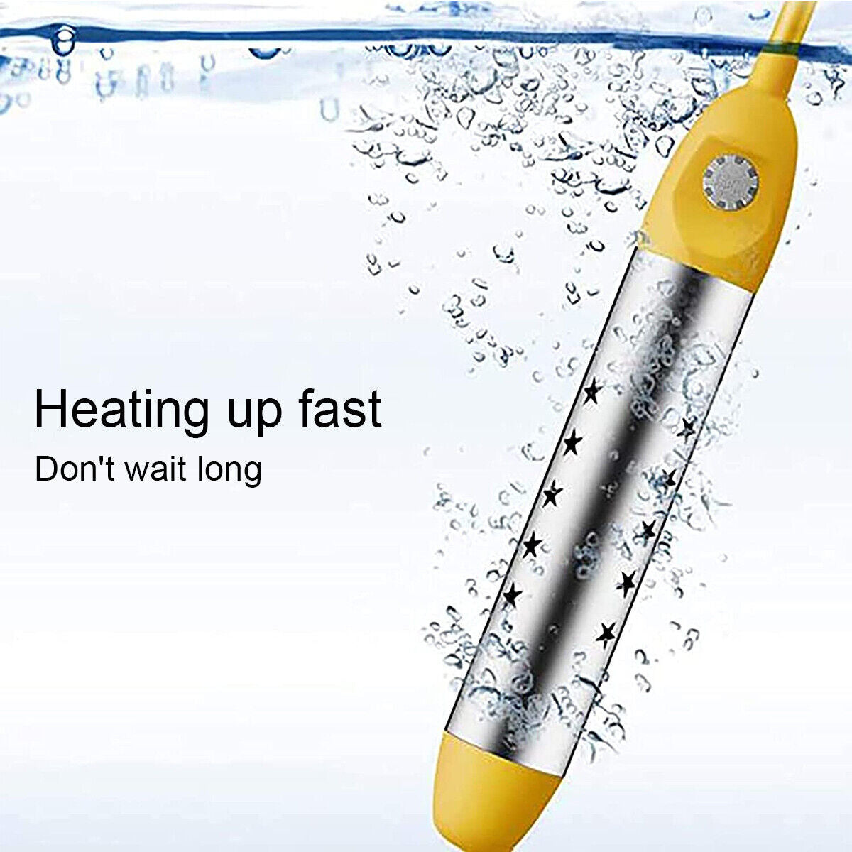 2500W Electric Immersion Water Heater Portable Suspension Hot Fast Boiler NEW