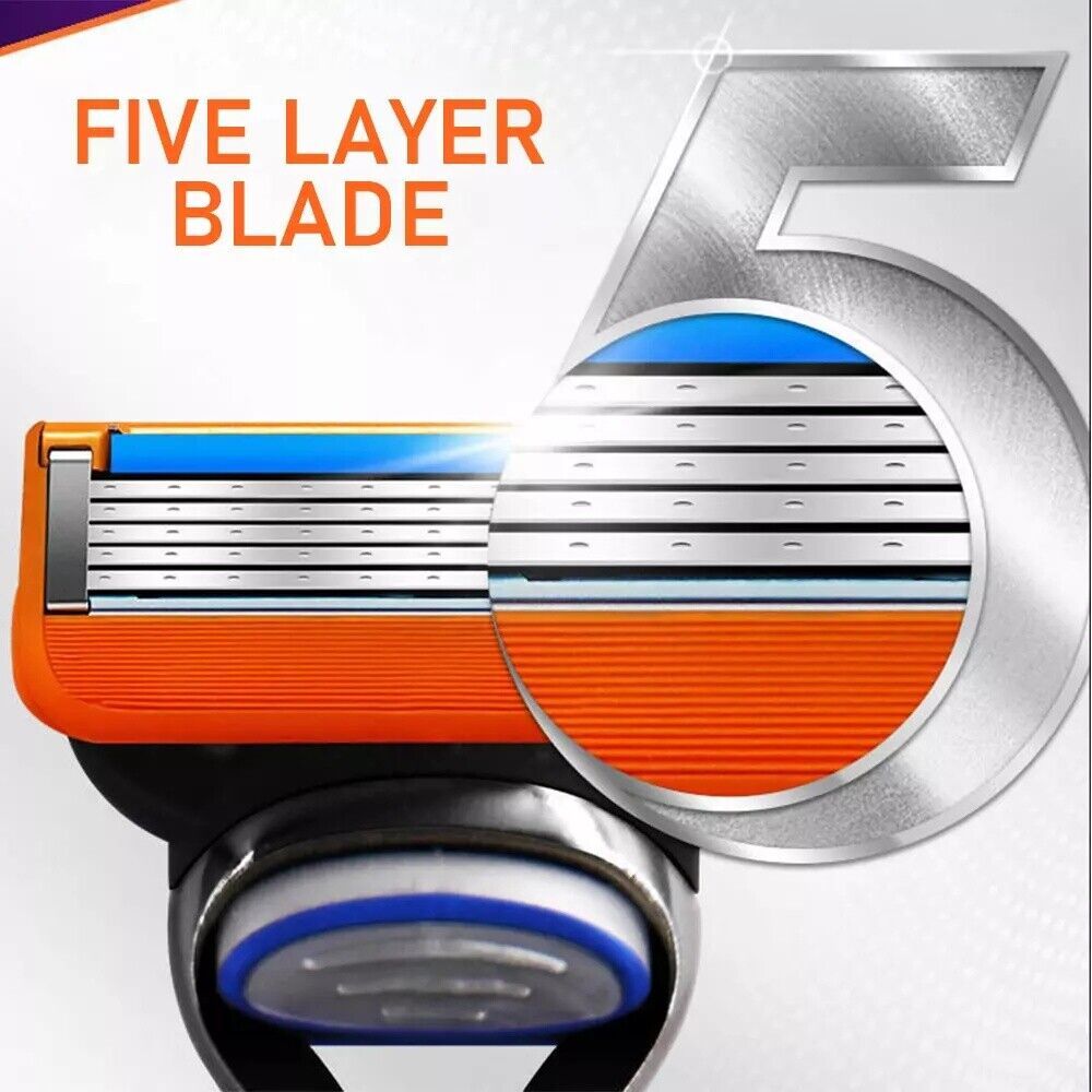 32PCS Shaving Razor Blades Refills Compatible For Fusion 5 Proglide