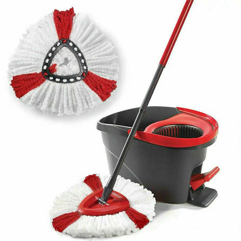 6x Replacement For Vileda Mop Heads Refill Turbo Microfibre Spin Mop Easy Wring