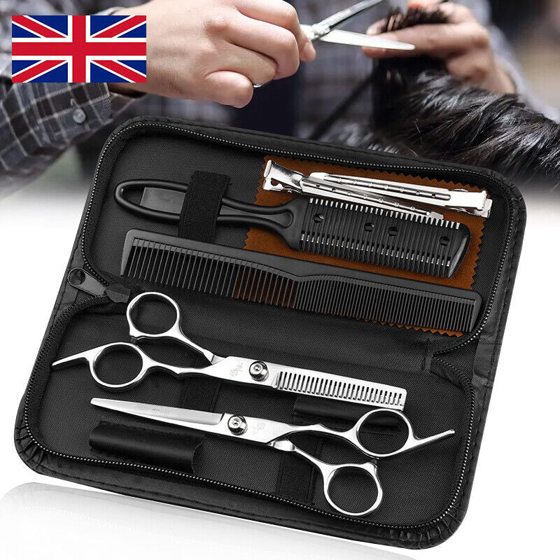 Professional Hair Cutting Thinning Scissors Set Shears Barber Salon Hairdressing