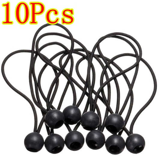 10  20  Bungee Ball Cords Heavy Duty Tarp Bungees Ties Elastic Tie Down Straps