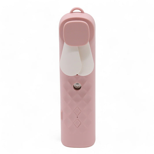 Pink Nano Mist Face Fan &  Spray - USB chargable