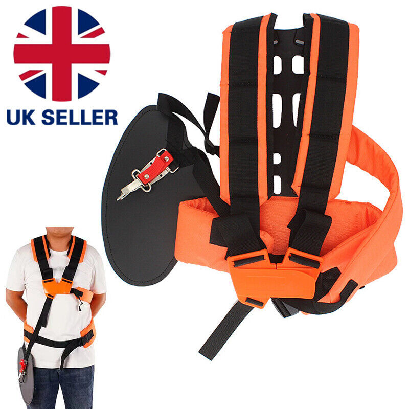 Adjustable Padded Shoulder Harness Strap For STIHL Brush Cutter Trimmer Strimmer