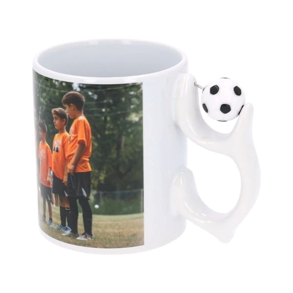 Custom Football Mug Personalized Soccer Cup With Photo And Team Logo Gift For Fans