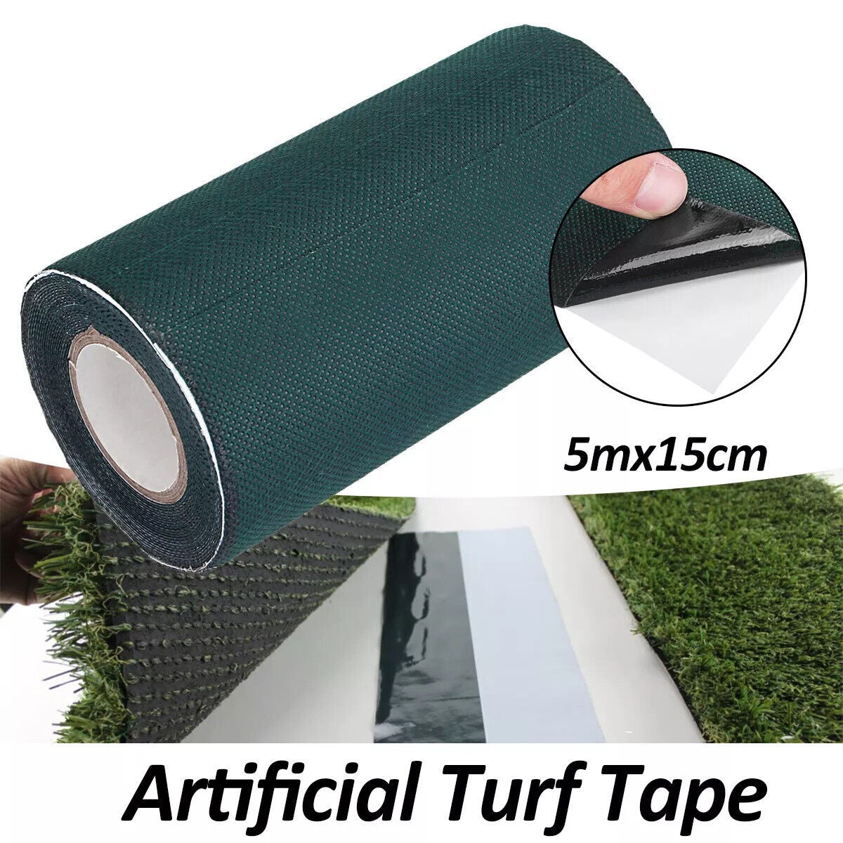 5M Artificial Grass Adhesive Strong Quality Joining Tape Fixing Lawn Astro Turf
