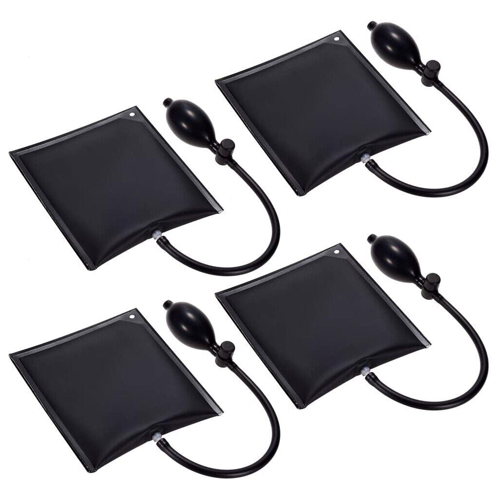4x Air Bag  Wedge Inflatable Auto Car Window Repair Lifter Alignment Level