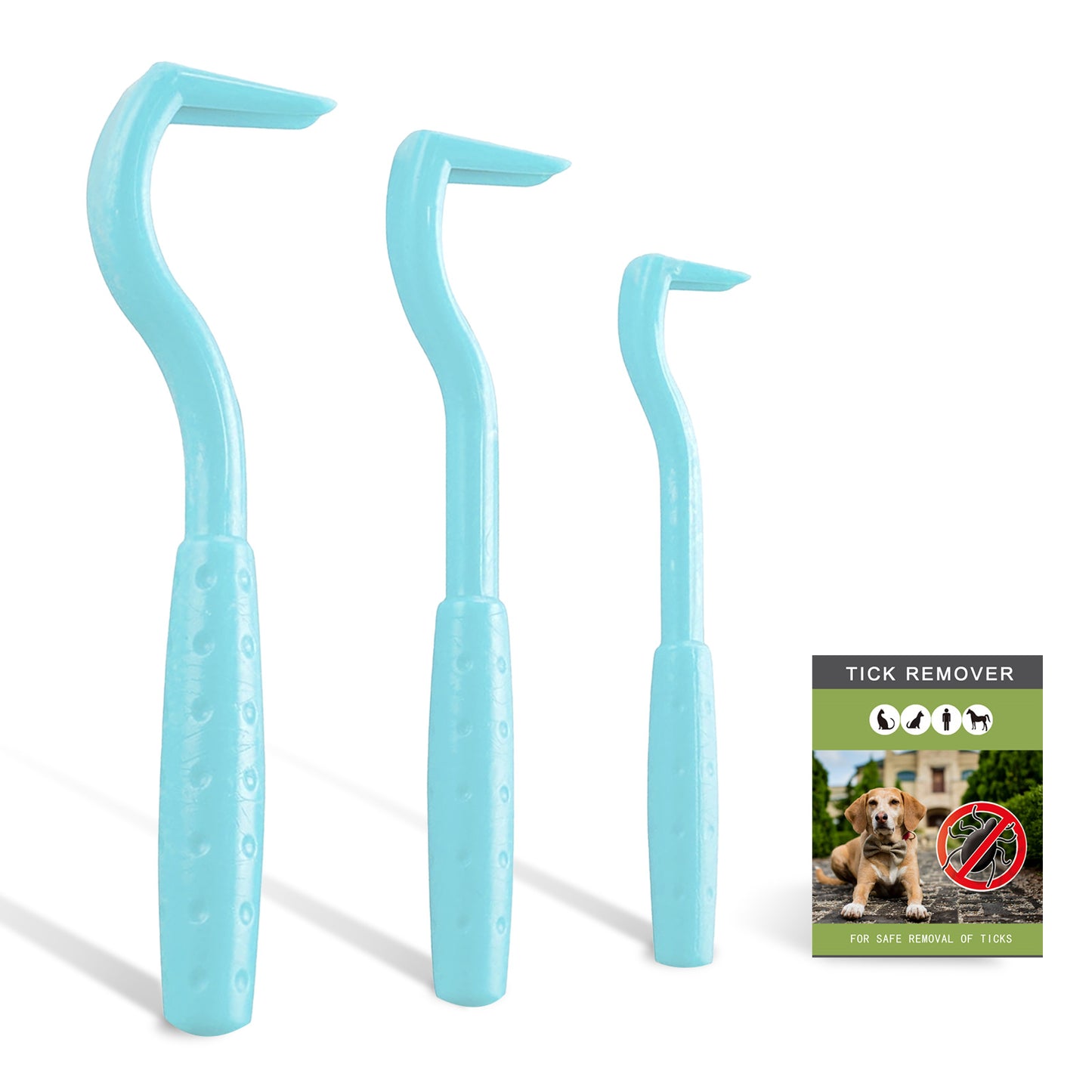 Tick Remover Tool For Dogs - Painlessly Tick Remover For Humans And Cats Pets, 3 Pcs
