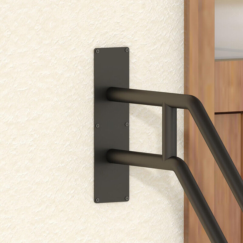 Heavy Duty Non-Slip Handrails For Outdoor 1-3 Step, Wall Mount Stair Hand Rails