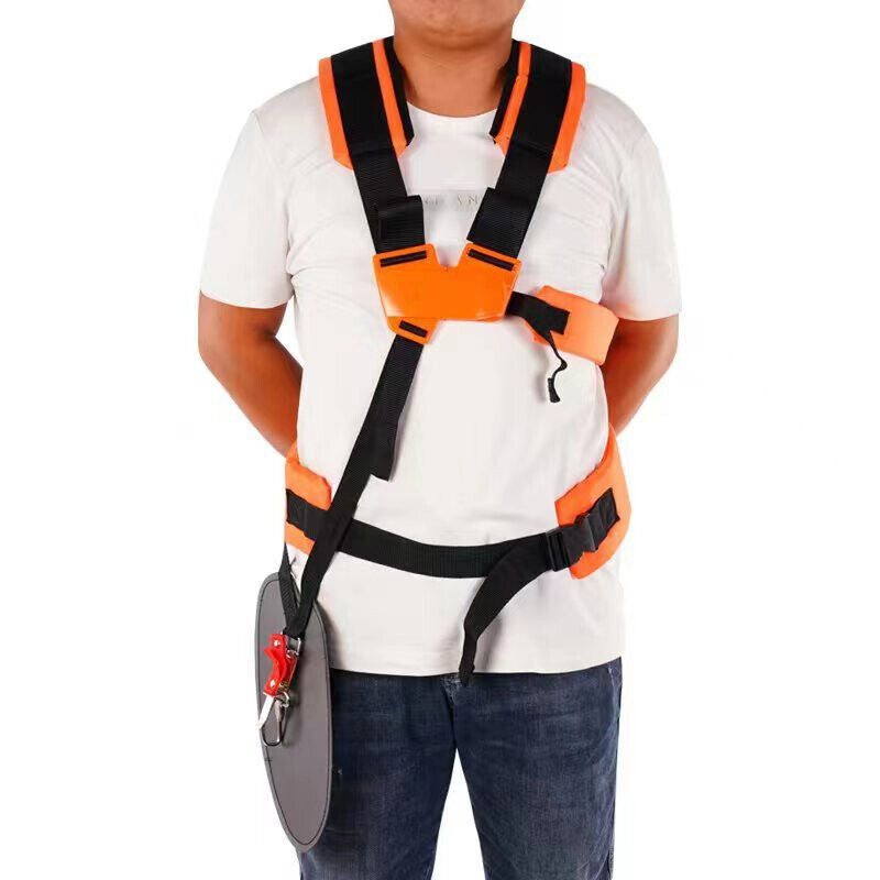 Adjustable Padded Shoulder Harness Strap For STIHL Brush Cutter Trimmer Strimmer